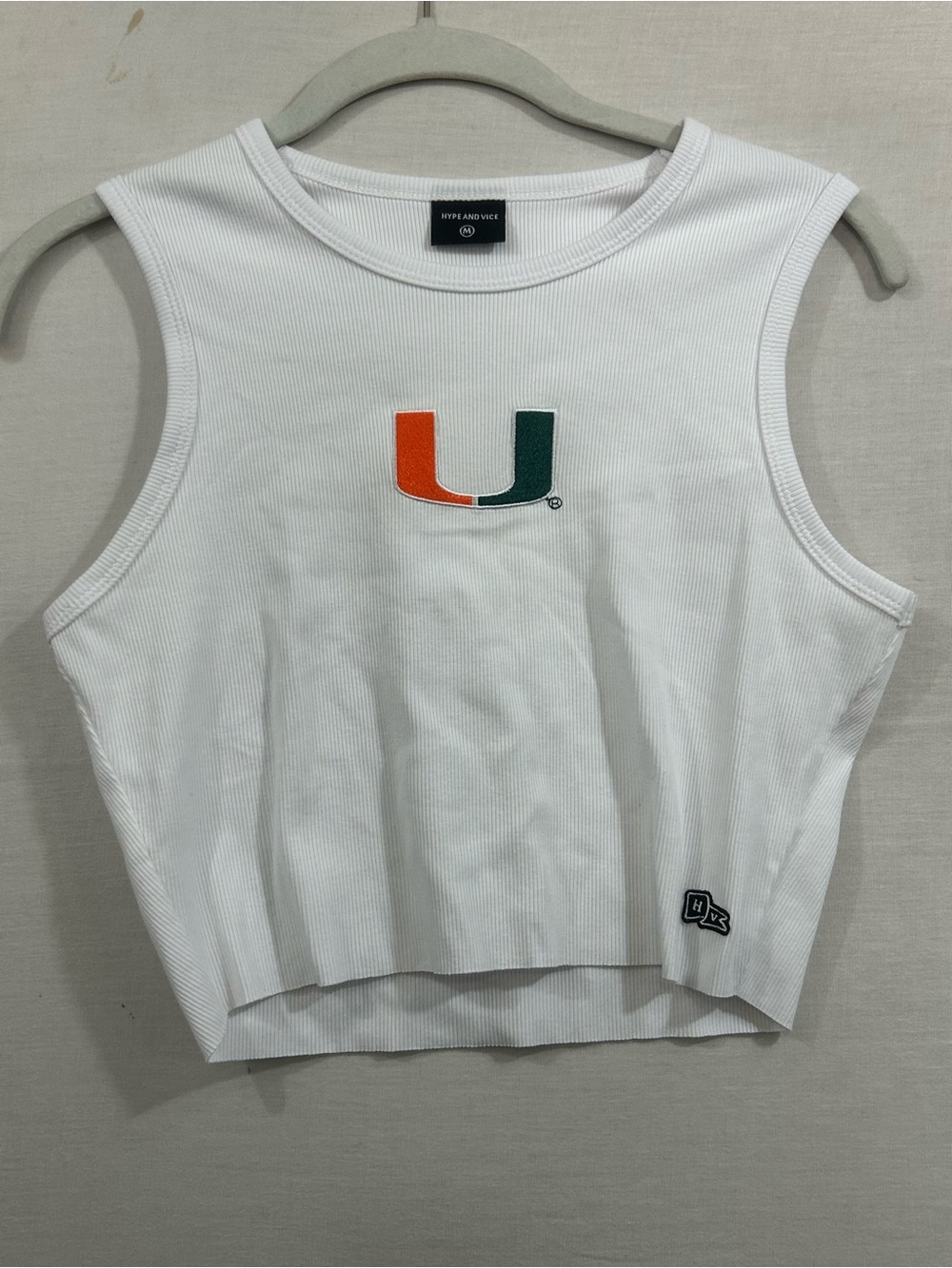 Hype and Vice University of Miami tank top